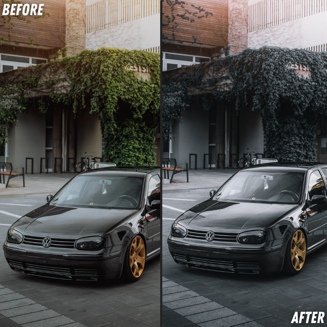 Dark Asphalt Lightroom Presets Before and After 10