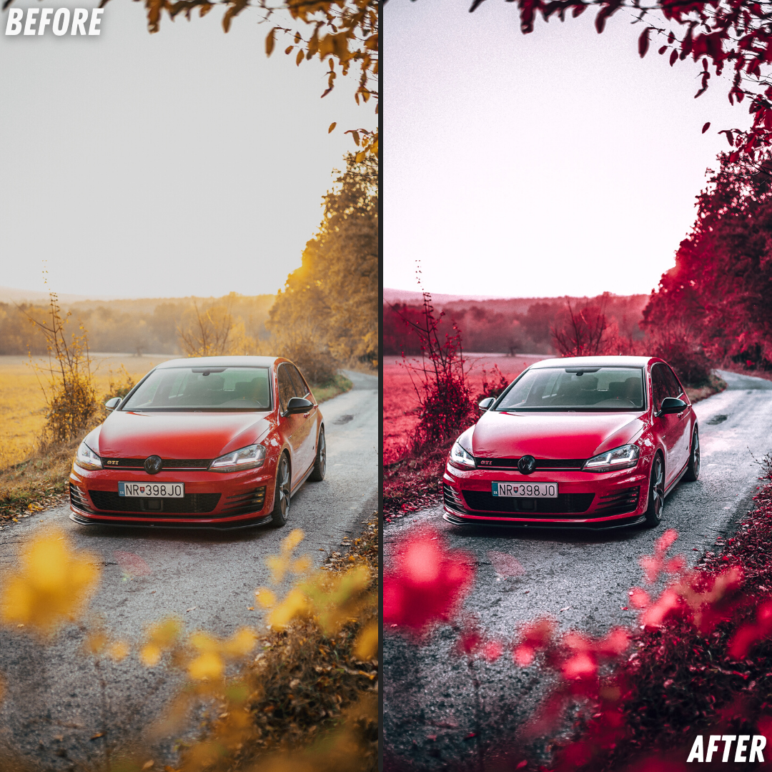 Red Tones Lightroom Presets Pack