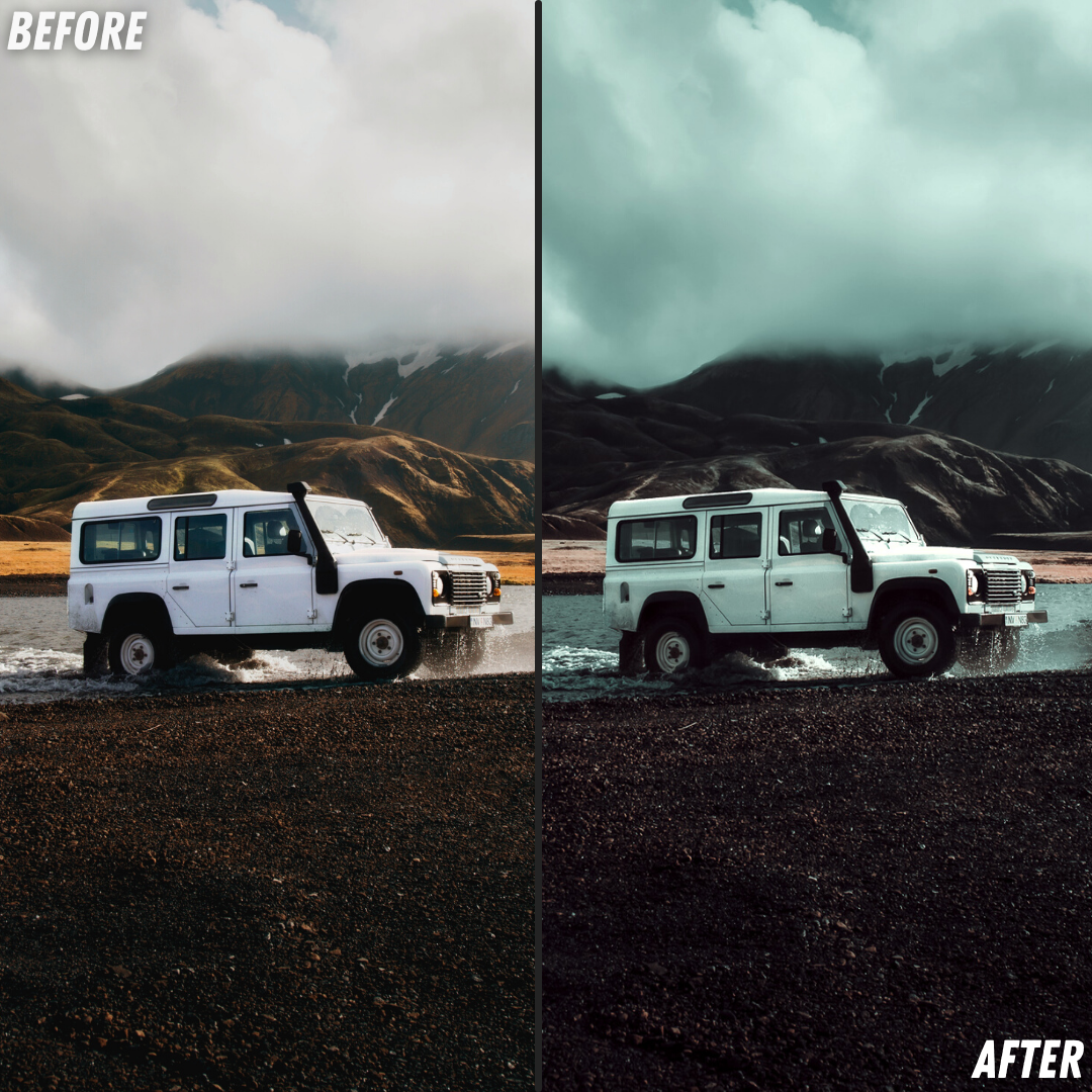 Spooky Green Lightroom Presets Pack