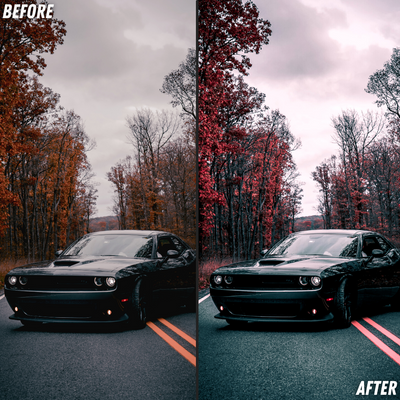 Red Tones Lightroom Presets Pack