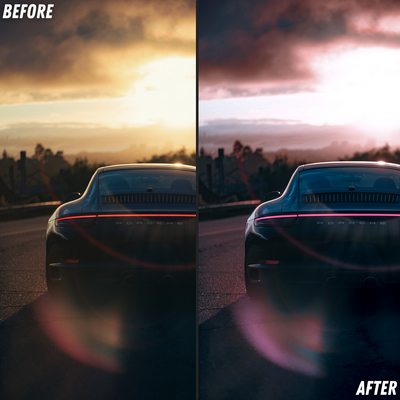 Blue Dusk Lightroom Presets Pack