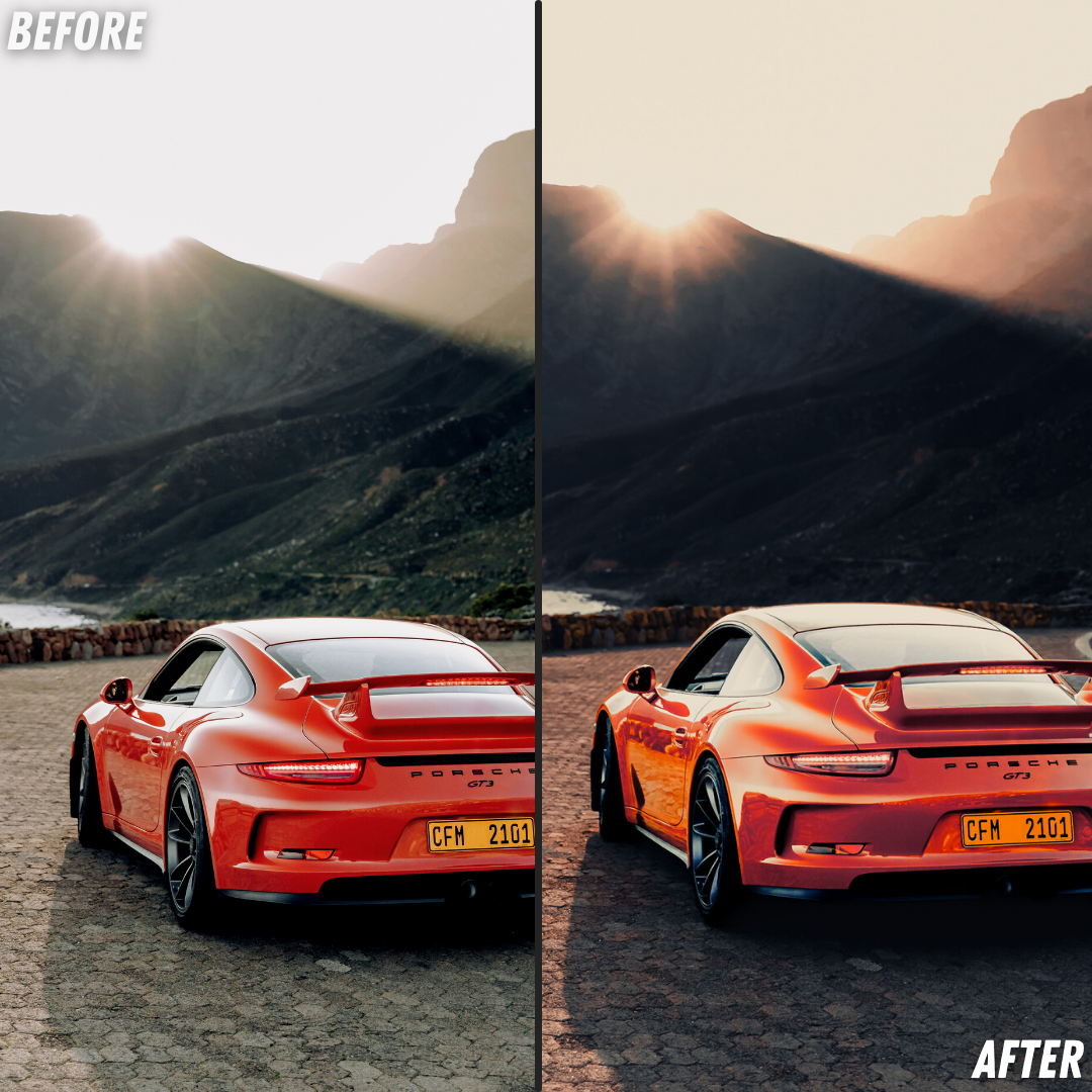 Gold Mood Lightroom Presets Pack