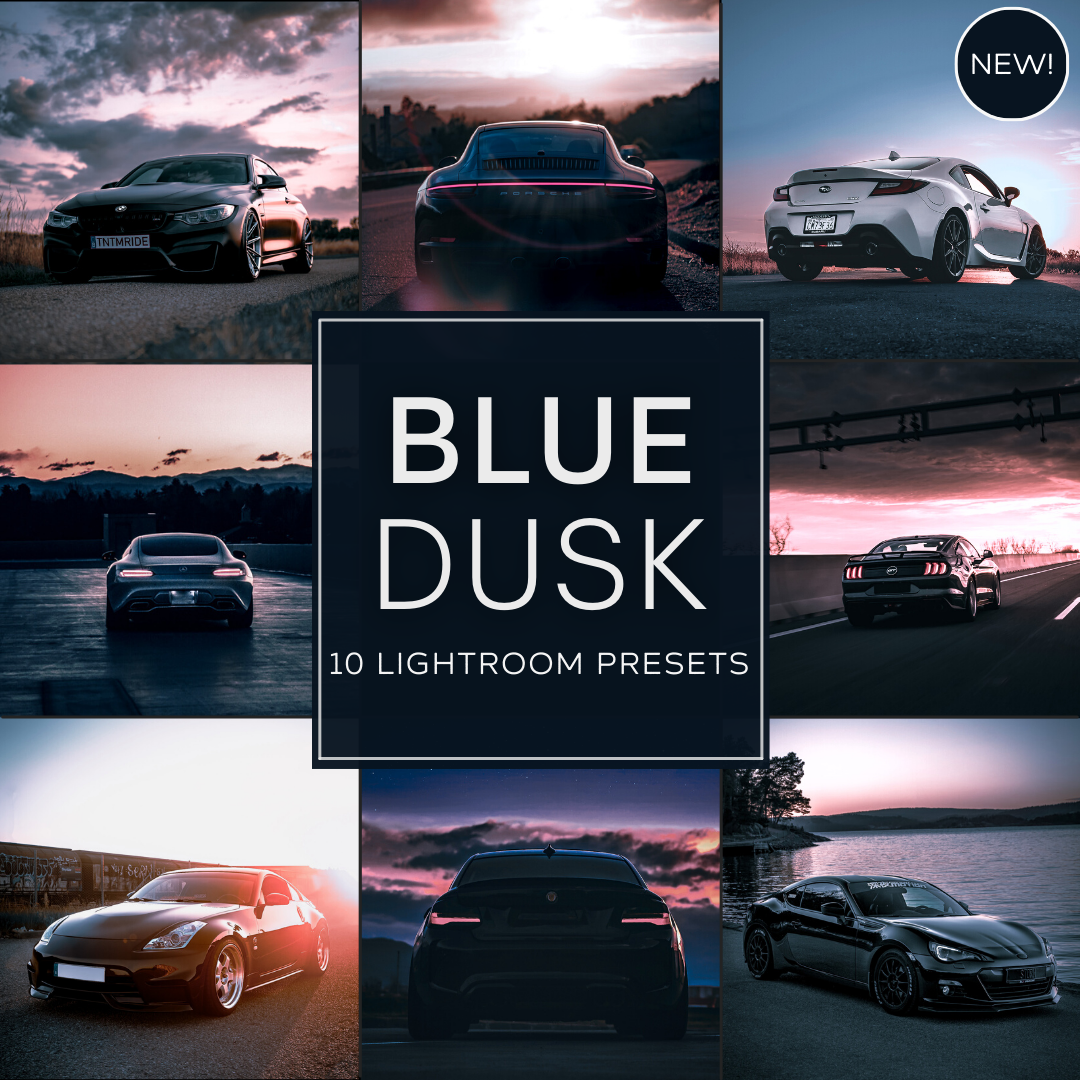 Blue Dusk Lightroom Presets Pack