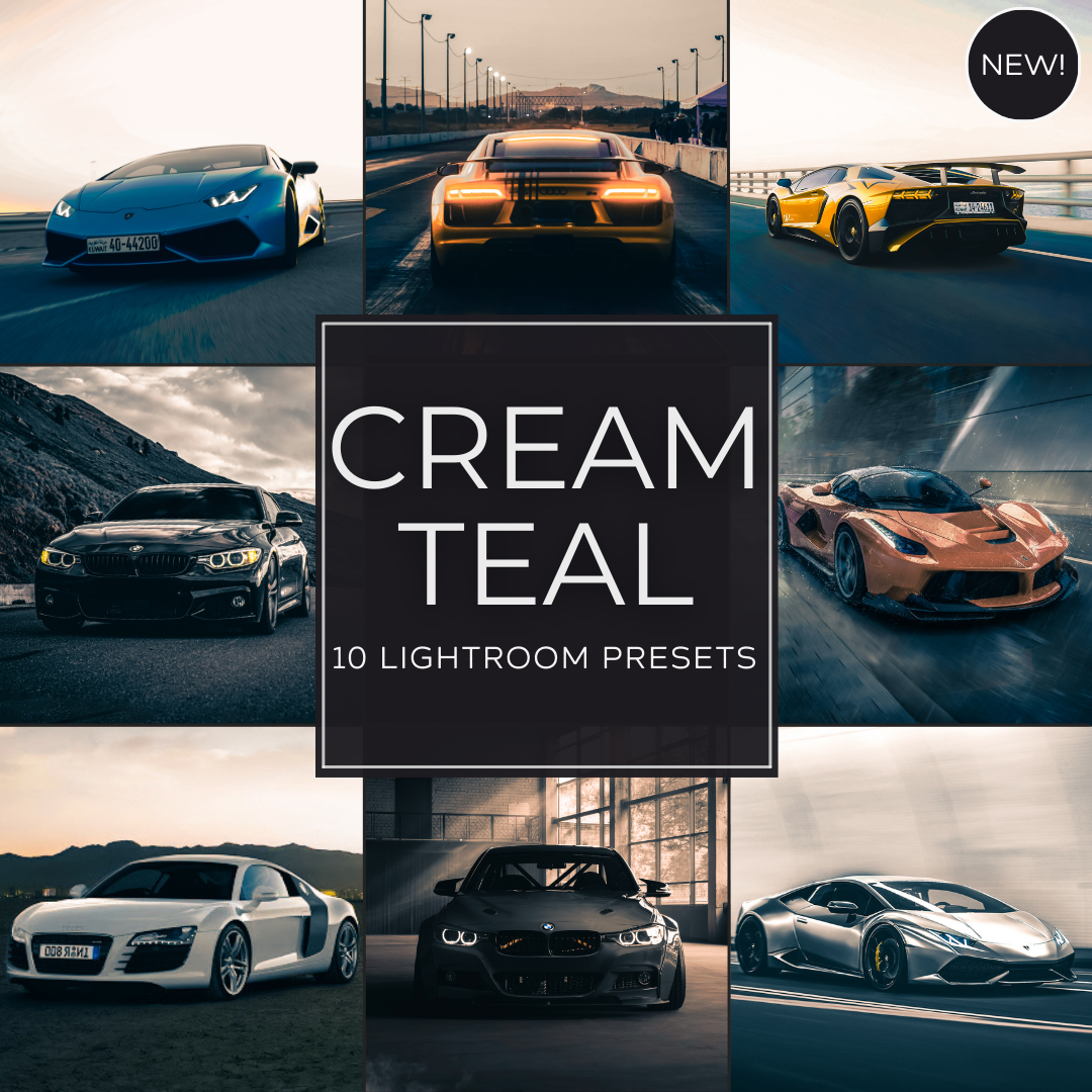 Cream Teal Lightroom Presets Pack