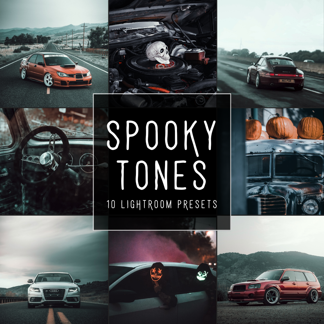 Spooky Tones Pack de Presets Lightroom