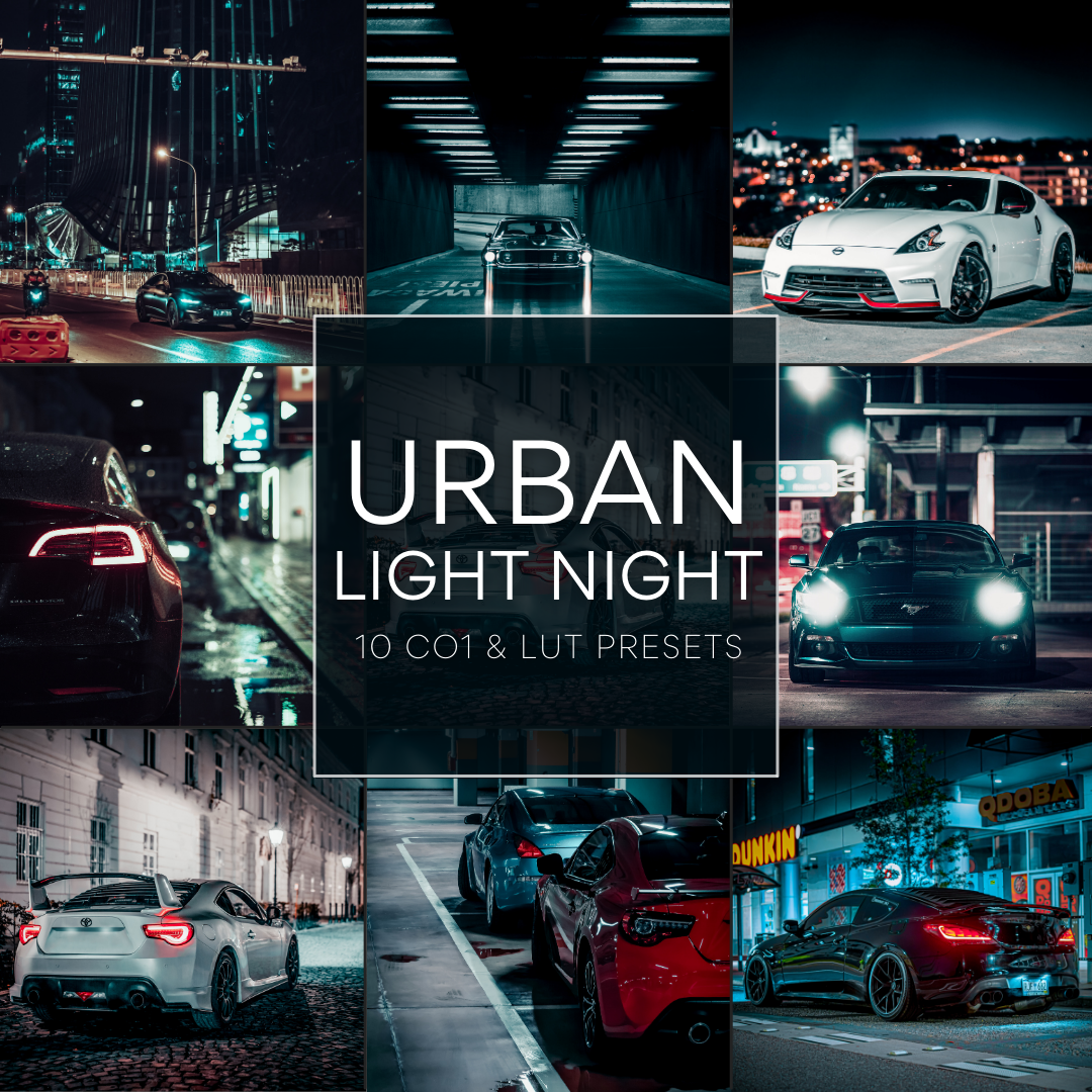 Urban Light Night Capture One & LUT Presets Pack