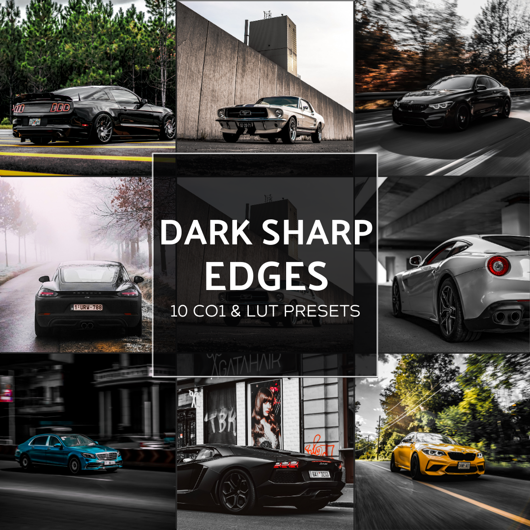 Dark Sharp Edges Pack de Presets Lightroom