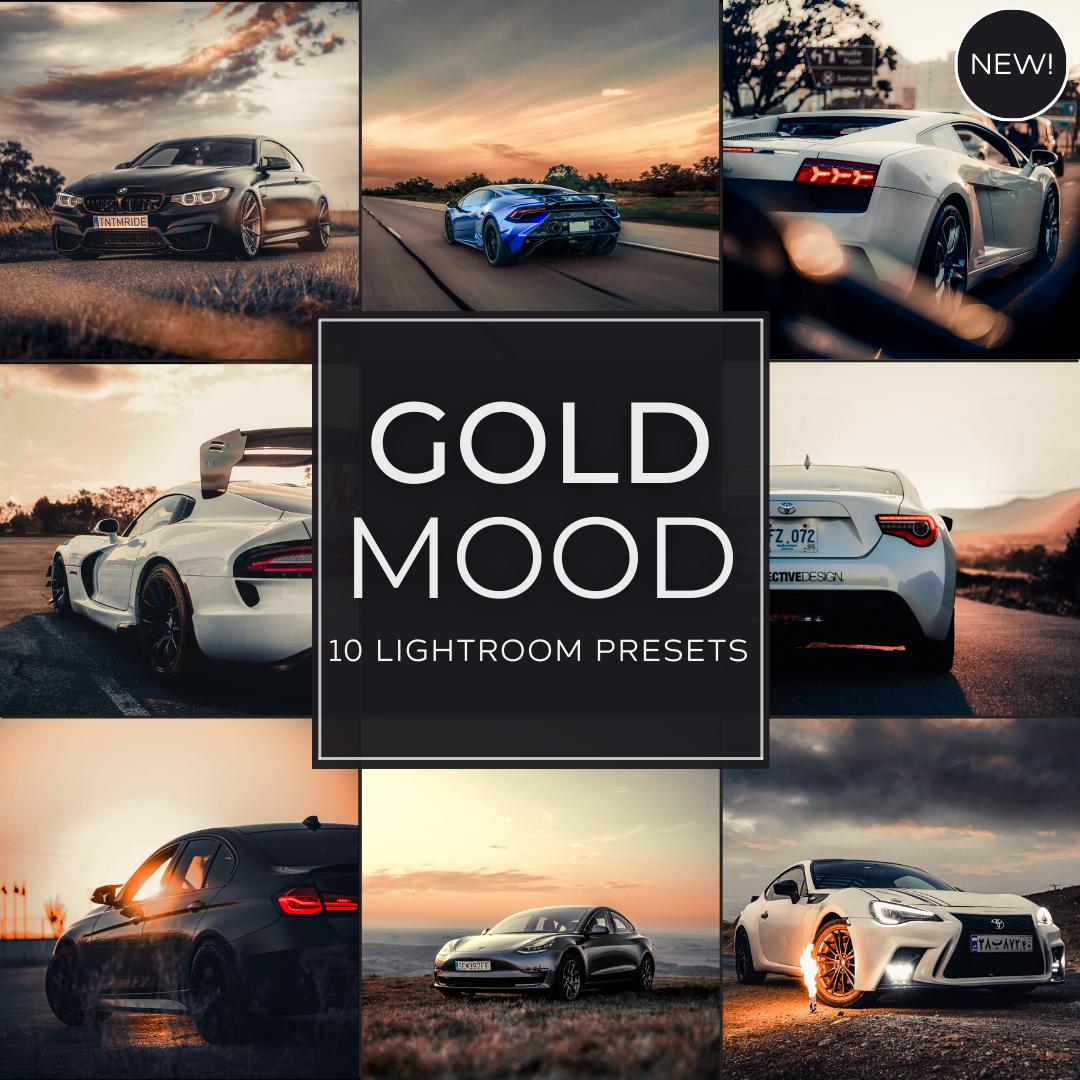 Gold Mood Lightroom Presets Pack