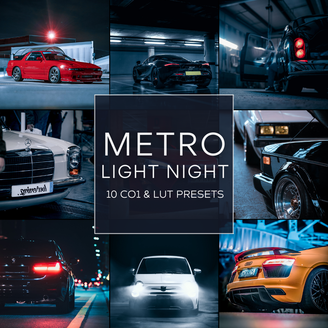 Metro Light Night Capture One & LUT Preset Pack