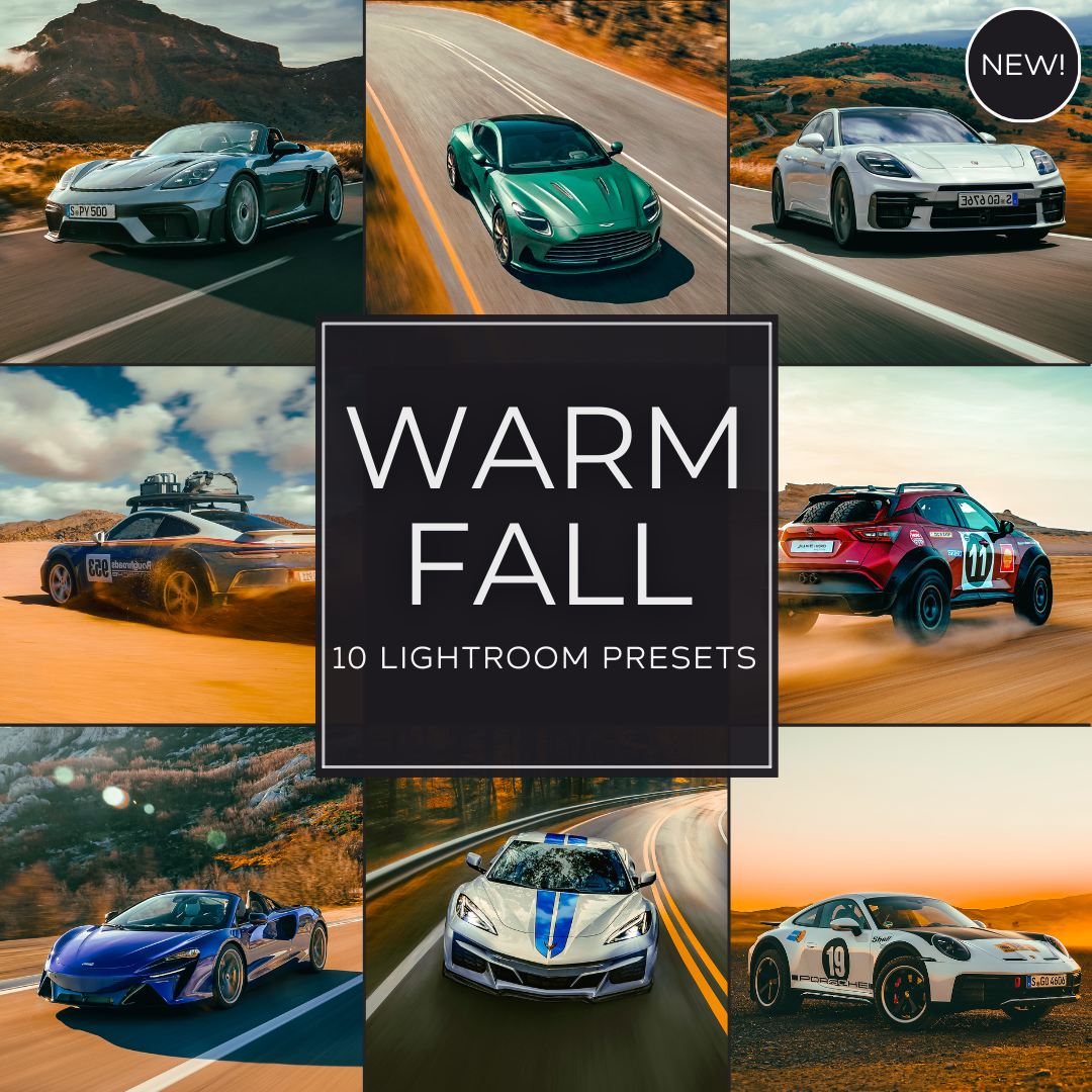 Warm Fall Lightroom Presets Pack