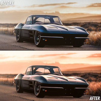 Dusk & Dawn Lightroom Presets Before and After 6