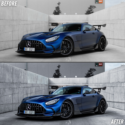 Dark Sharp Edges Lightroom Presets Before and After 1