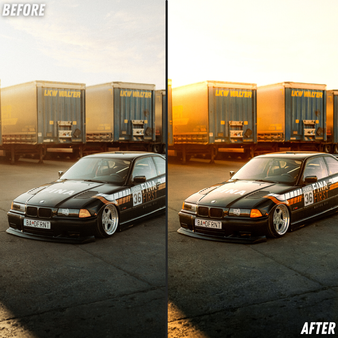 Dusk & Dawn Lightroom Presets Before and After 4