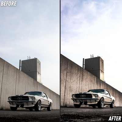 Dark Sharp Edges Lightroom Presets Before and After 9