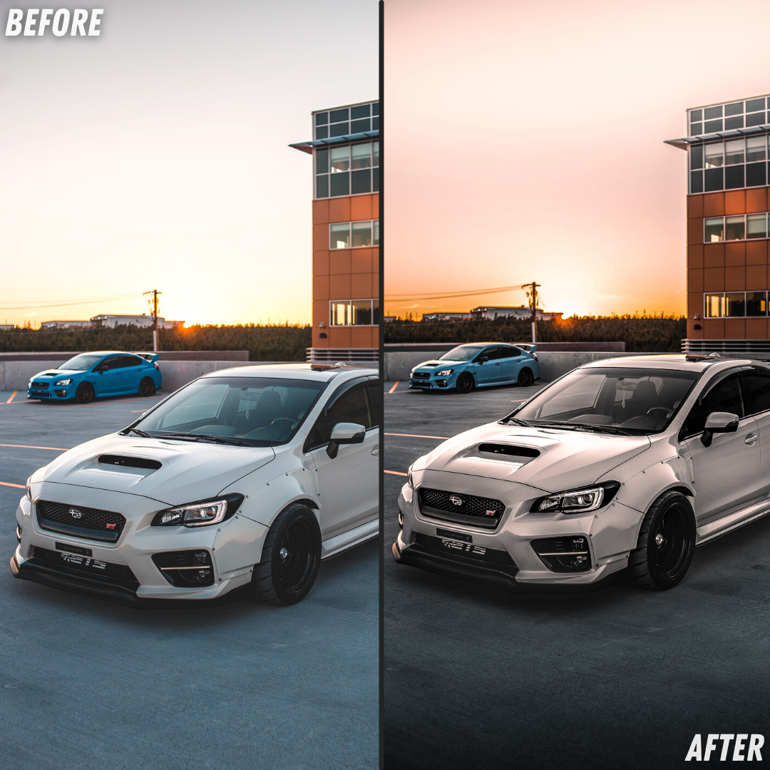 Dusk & Dawn Lightroom Presets Before and After 2