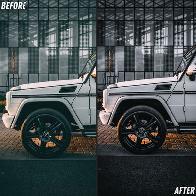 Urban Black Lightroom Presets Pack