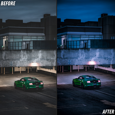 Neon Light Night Pack de Presets Lightroom