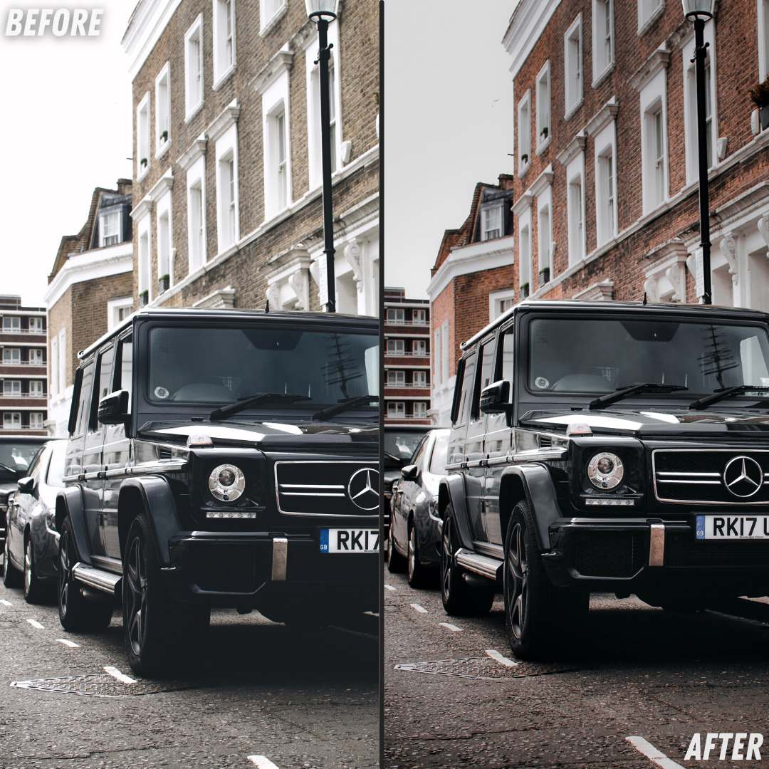 Urban Black Pack de Presets Lightroom