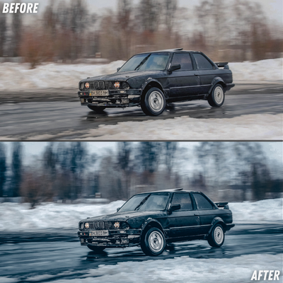 Cold Tones Lightroom Preset Pack