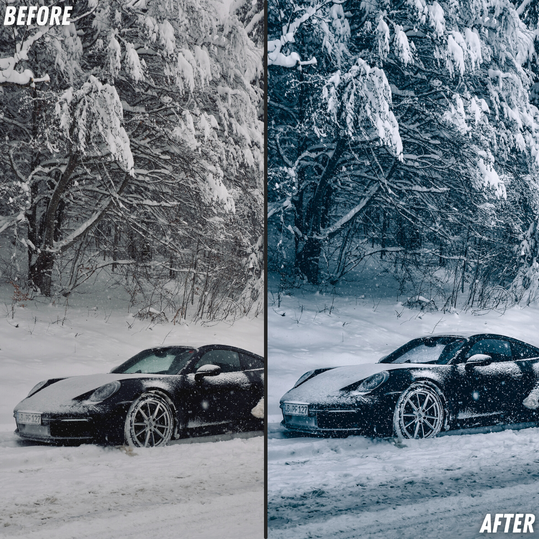 Cold Tones Lightroom Preset Pack