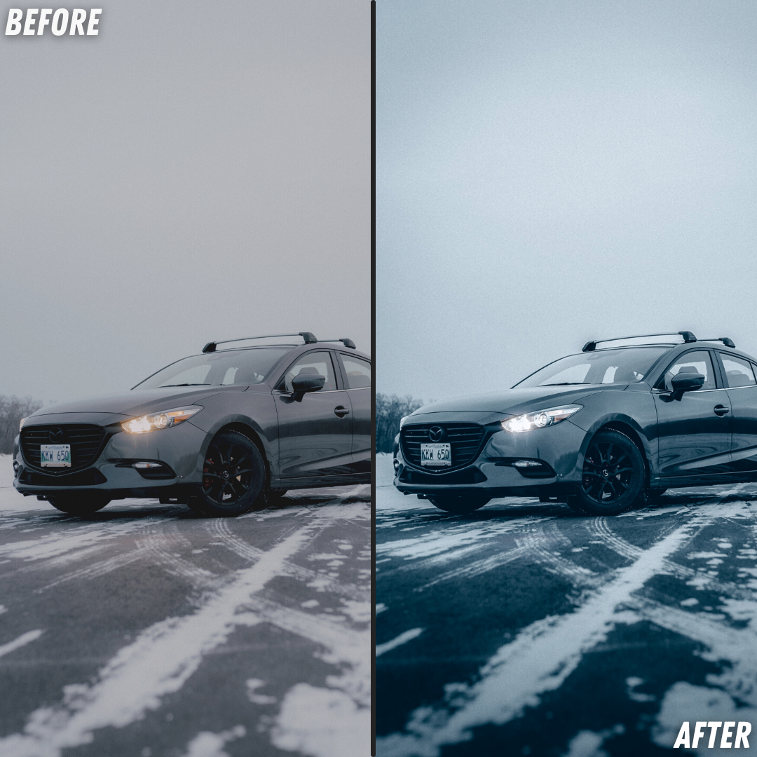 Cold Tones Lightroom Preset Pack