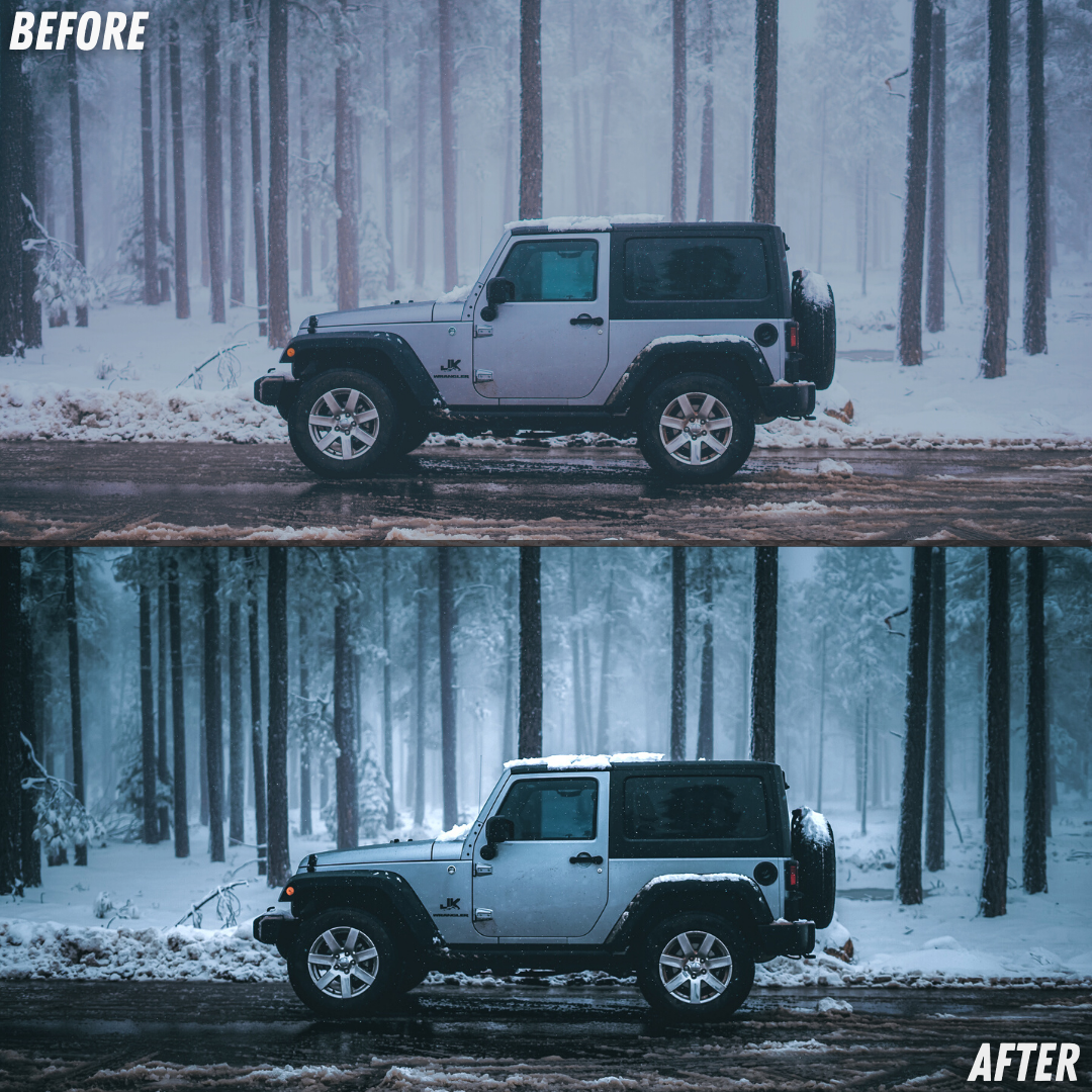 Cold Tones Lightroom Preset Pack