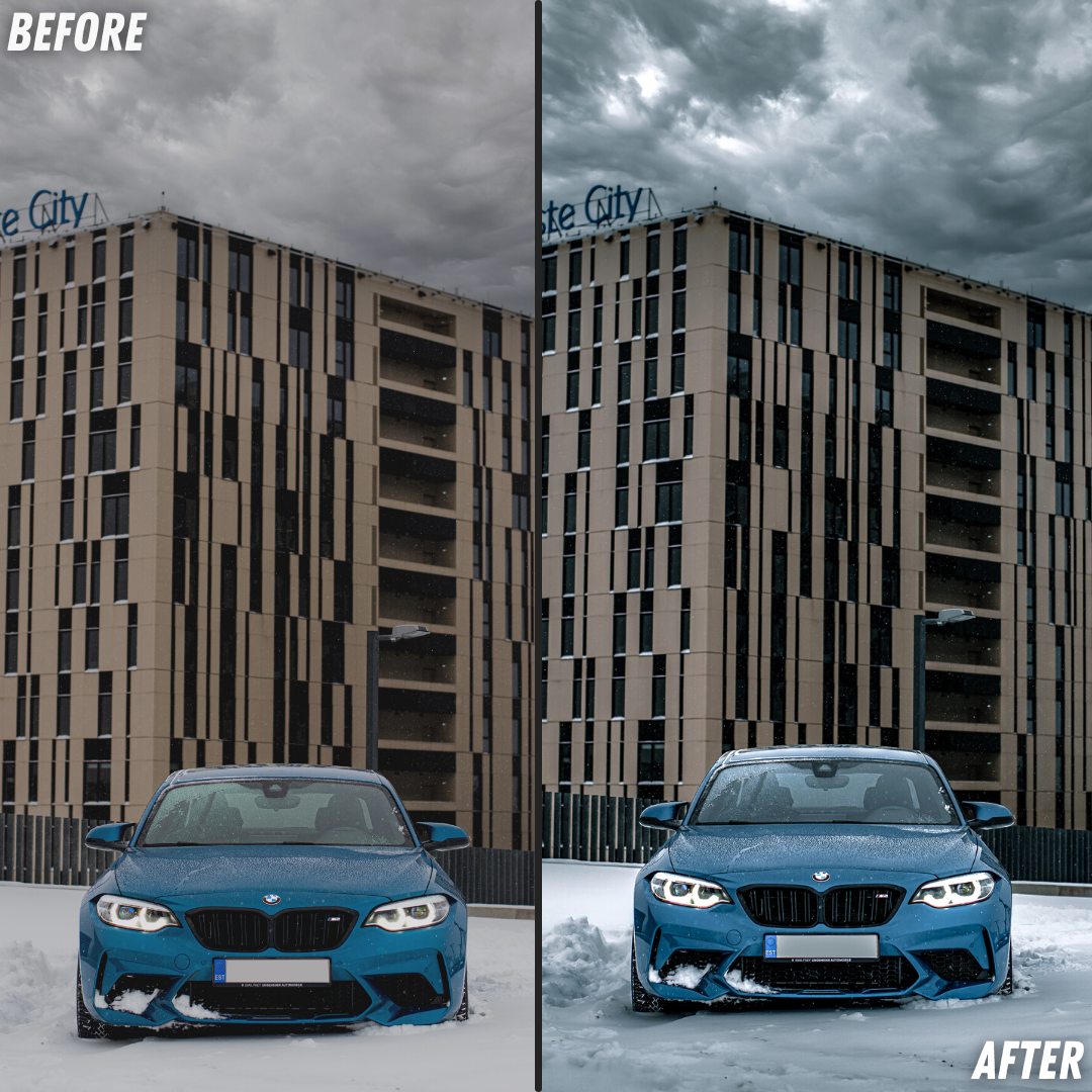 Cold Tones Lightroom Preset Pack