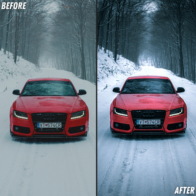 Cold Tones Lightroom Preset Pack