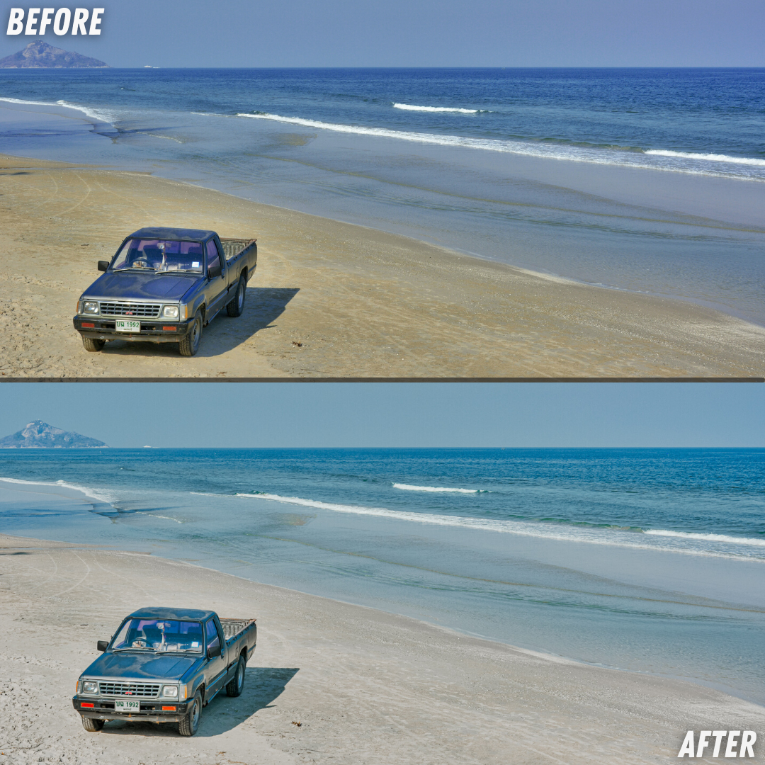 Coastal Blues Lightroom Presets Pack