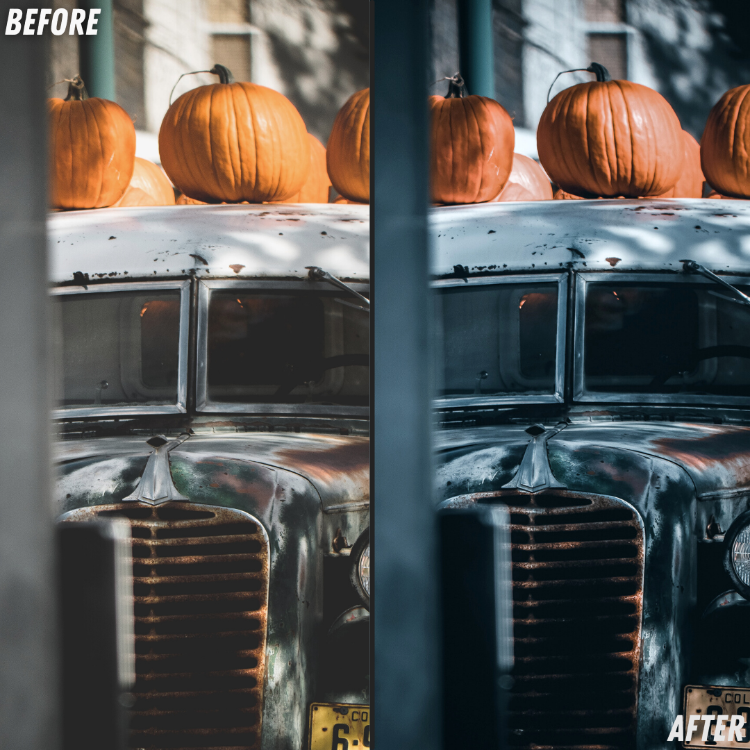 Spooky Tones Lightroom Presets Pack