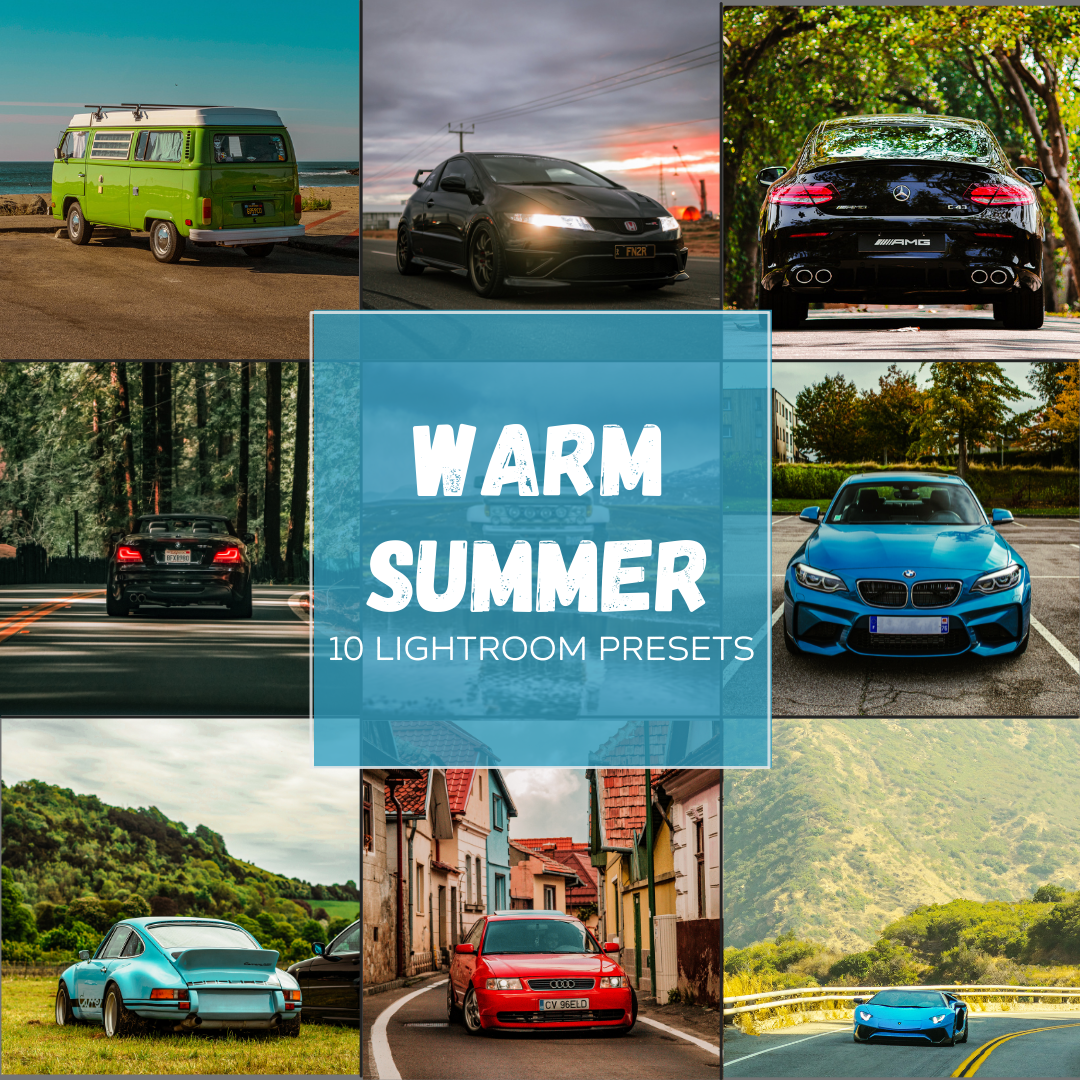 Warm Summer Lightroom Presets Pack