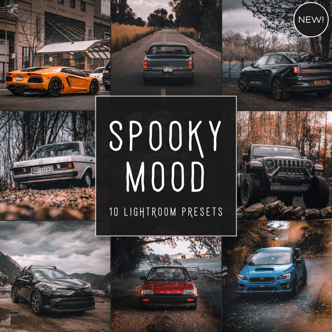 Spooky Tones Pack de Presets Lightroom