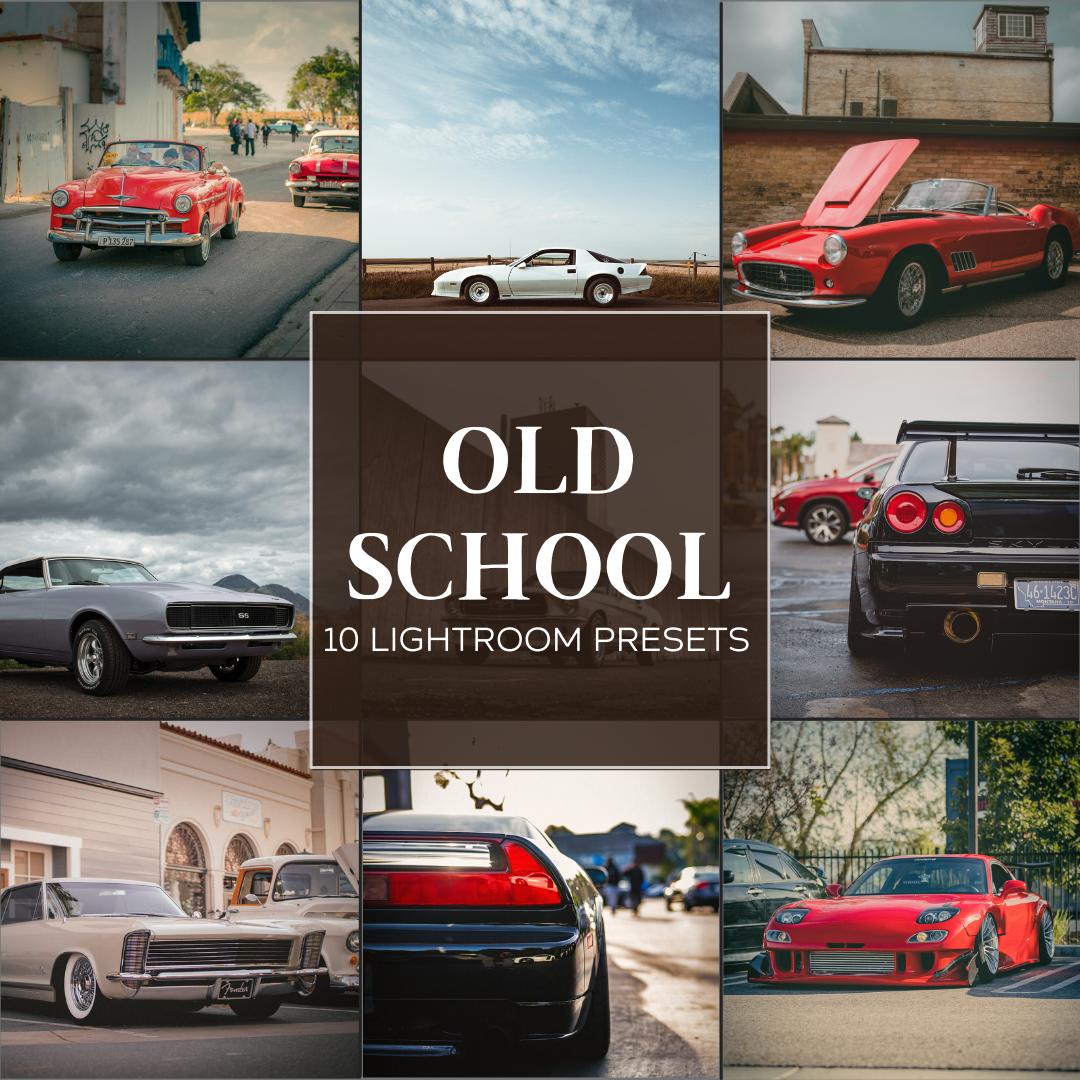 Old School Lightroom Presets Pack