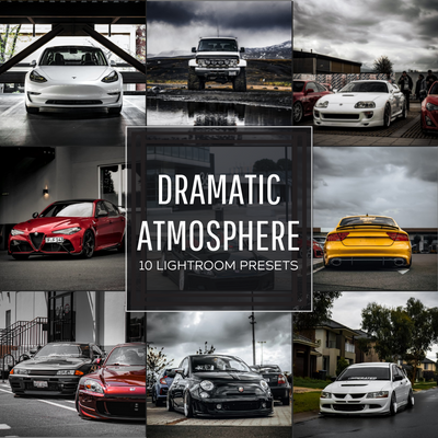 Dramatic Atmosphere Lightroom Presets Cover