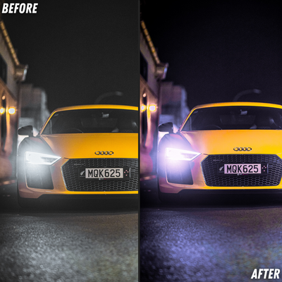 Neon Light Night Pack de Presets Lightroom