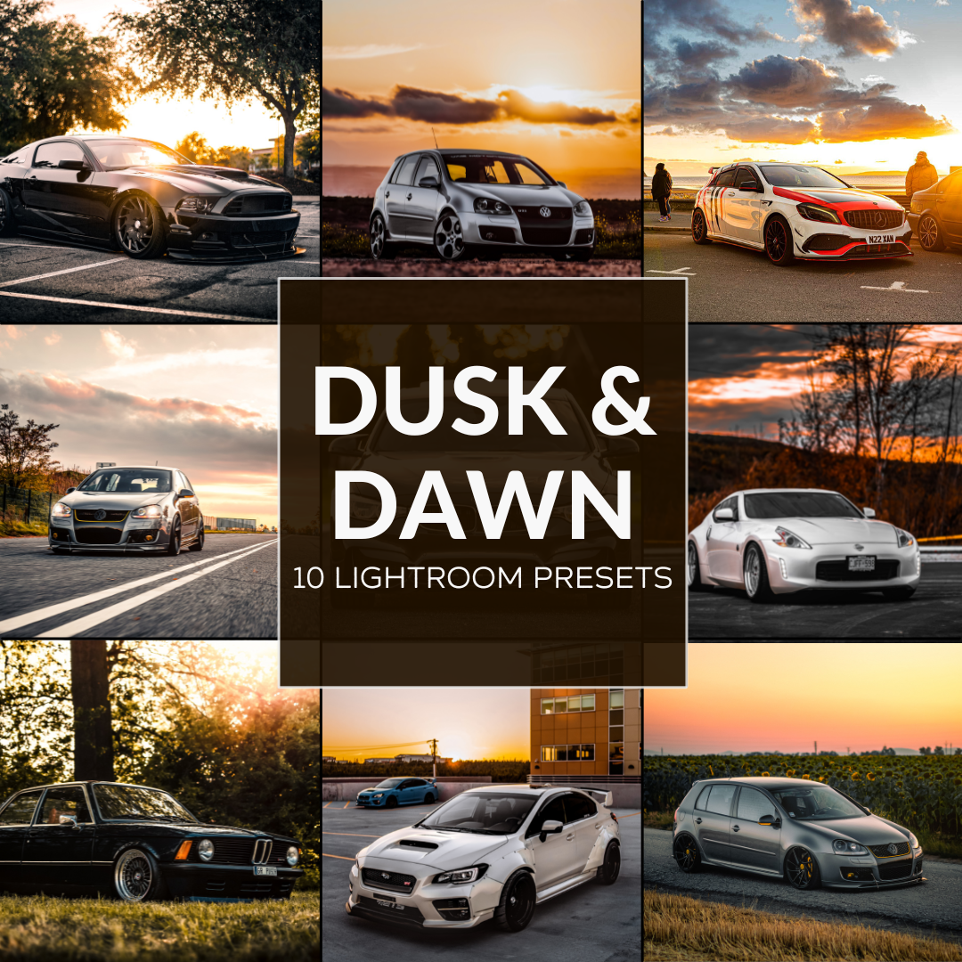 Dusk & Dawn Lightroom Presets Cover