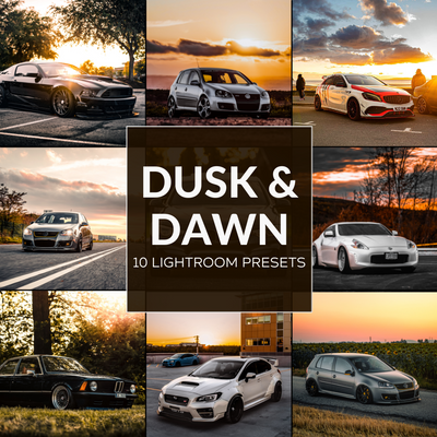 Dusk & Dawn Lightroom Presets Cover
