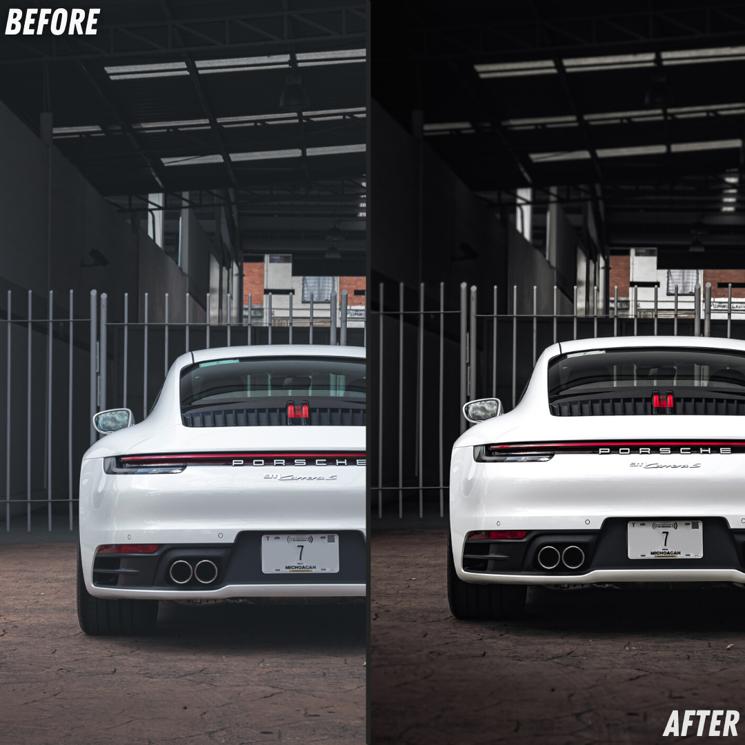 Dramatic Atmosphere Car Lightroom Presets Before and After 10